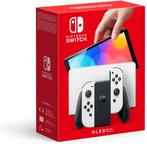 Neuf -  Nintendo Switch OLED - manettes + docking Blanches, Ophalen of Verzenden, Nieuw, Switch OLED