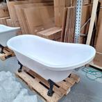 OP=OP ligbad op mat zwarte leeuwenpoten 170x78x76 nr159, Ophalen of Verzenden, Nieuw