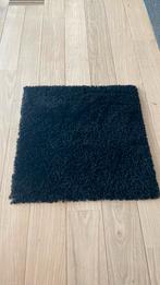 Tapijt 80x80 cm, Huis en Inrichting, Stoffering | Tapijten en Vloerkleden, 50 tot 100 cm, Zwart, Vierkant, Zo goed als nieuw