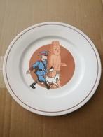 Kuifje bord met gebroken oor. Verzamelplaat., Ophalen of Verzenden, Kuifje