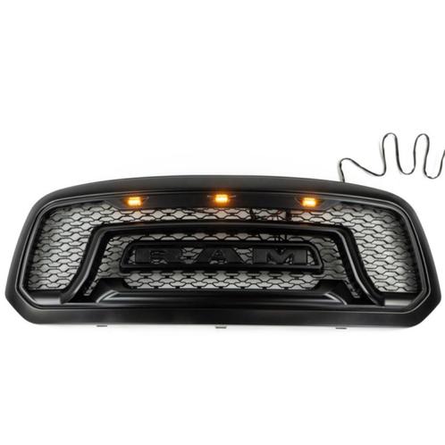 grille Dodge Ram 2013-2018 met lampjes en letters rebel-look, Auto diversen, Tuning en Styling, Ophalen of Verzenden