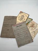 Lot Documents Prisonnier de Guerre Belge WW2, Enlèvement ou Envoi