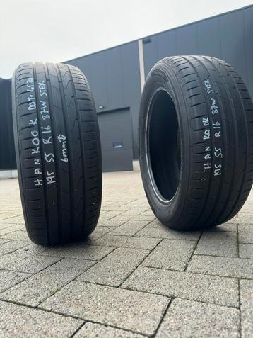 Hankook 195 55 R16 87W 6mm  stuk prijs 30€ beschikbaar voor biedingen