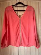 Oranje blouse Carminn Paris large, Kleding | Dames, Blouses en Tunieken, Maat 42/44 (L), Oranje, Ophalen of Verzenden, Zo goed als nieuw