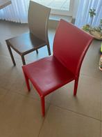 Lederen stoelen, Ophalen, Zo goed als nieuw, Bruin