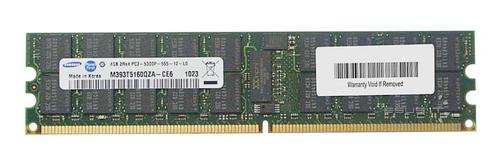 4GB 2Rx4 PC2-5300P DDR2-667 ECC, Samsung M393T5160QZA-CE6, Computers en Software, RAM geheugen