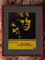 Affiche cinéma encadrée Nicholls Qui a peur de V. Woolf 1966, Comme neuf, Affiche, Enlèvement ou Envoi, Film