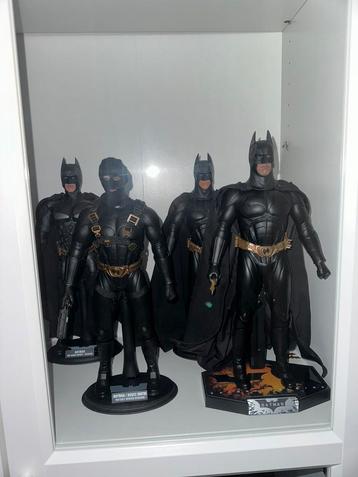 Batman begins dark knight dark knight rises Bale Hot Toys