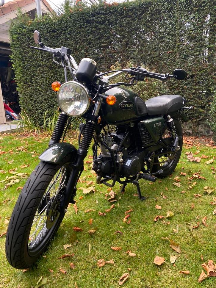 Hanway raw 50, Fietsen en Brommers, Brommers | Overige merken, Gebruikt, Klasse B (45 km/u), Ophalen