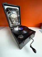 Decca Model 33 Opgwindgrammofoon – Juniorformaat 78 toeren s, Audio, Tv en Foto, Platenspelers, Ophalen, Gebruikt, Platenspeler