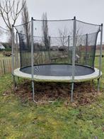 Trampoline Domyos van 4.20m met vangnet, Enlèvement, Utilisé