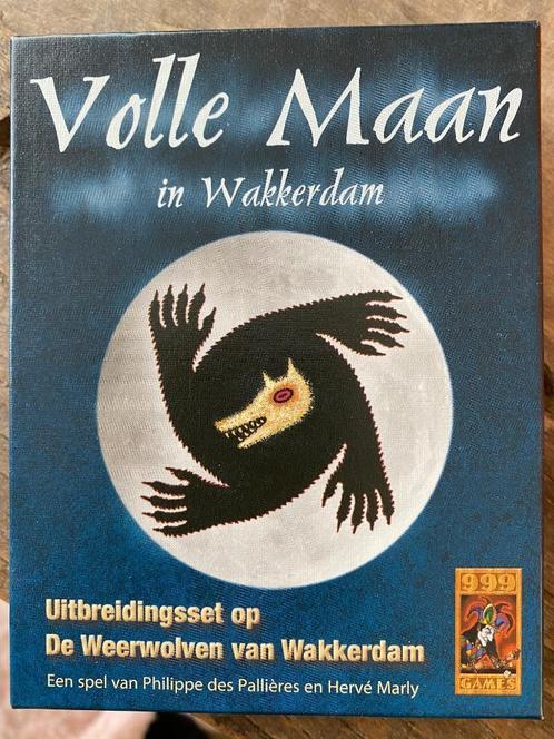 Weerwolven van Wakkerdam Volle Maan uitbreiding, Hobby en Vrije tijd, Gezelschapsspellen | Kaartspellen, Zo goed als nieuw, Vijf spelers of meer
