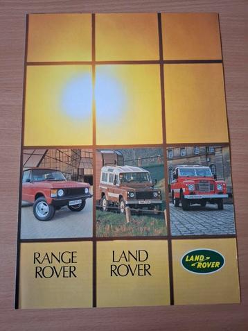 Folder Land Rover / Range Rover beschikbaar voor biedingen