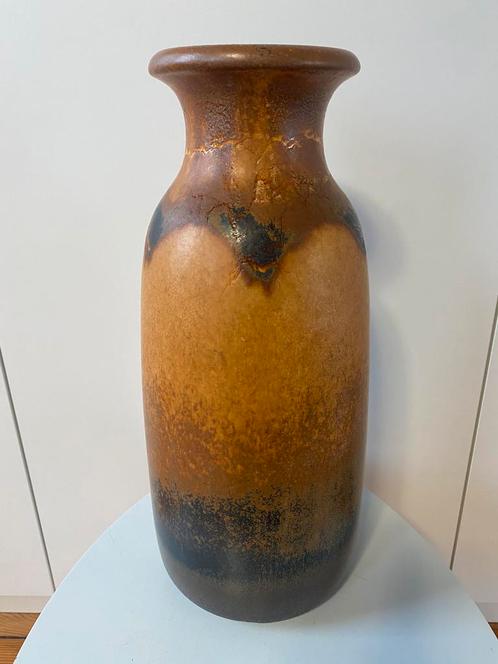 Grand vase de sol vintage W Germany Scheurich Fat Lava 42cm, Antiquités & Art, Antiquités | Vases