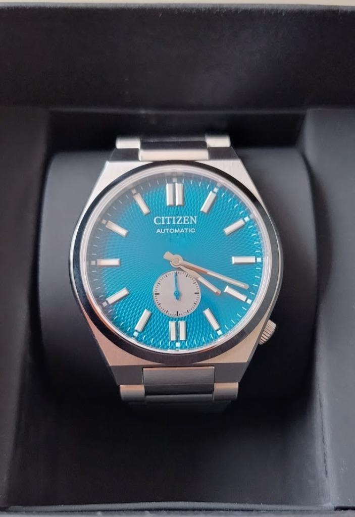 Citizen Automatic NK5010-51L Tsuyosa Horloge *NIEUW*, Handtassen en Accessoires, Horloges | Heren, Nieuw, Polshorloge, Citizen