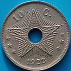 Belgisch-Congo 10 centimes Jaar 1922 Albert I, Postzegels en Munten, Losse munt, Overige landen, Verzenden