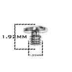 Vis fixation Ebel du bracelet vers le boitier, Bijoux, Sacs & Beauté, Envoi, Neuf, Acier, Autres marques