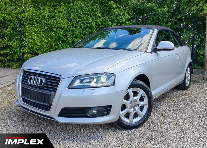 Audi A3 Benzine - Cabrio - 2010 - Xenon - Leder - Garantie, Auto's, Audi, Bedrijf, Te koop, A3, ABS, Airbags, Airconditioning