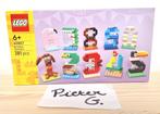 40807 - Lego Exclusives - Verjaardagscijfers Nieuw & Sealed, Ophalen of Verzenden, Nieuw, Complete set, Lego