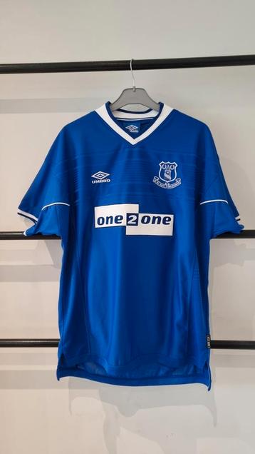 Umbro Voetbalshirt Everton 1999-2000 beschikbaar voor biedingen