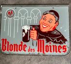 Assiette en verre Blonde des Moines, Collections, Marques de bière, Panneau, Plaque ou Plaquette publicitaire, Autres marques