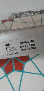Toyota dakdragers / dakbeugels voor Auris 5d, Auto diversen, Dakdragers, Ophalen, Gebruikt