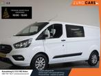 Ford Transit Custom 300 2.0 TDCI L2H1 Trend Dubbele Cabine A, Voorwielaandrijving, Euro 6, 4 cilinders, Wit