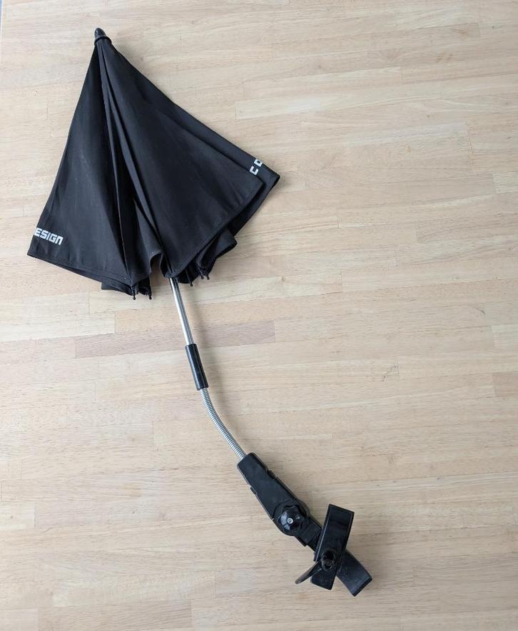 Universele parasol ABC Design voor kinderwagen, Handtassen en Accessoires, Paraplu's, Zo goed als nieuw, Zwart, Ophalen of Verzenden