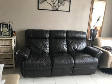 Salon, Enlèvement, Utilisé, Cuir