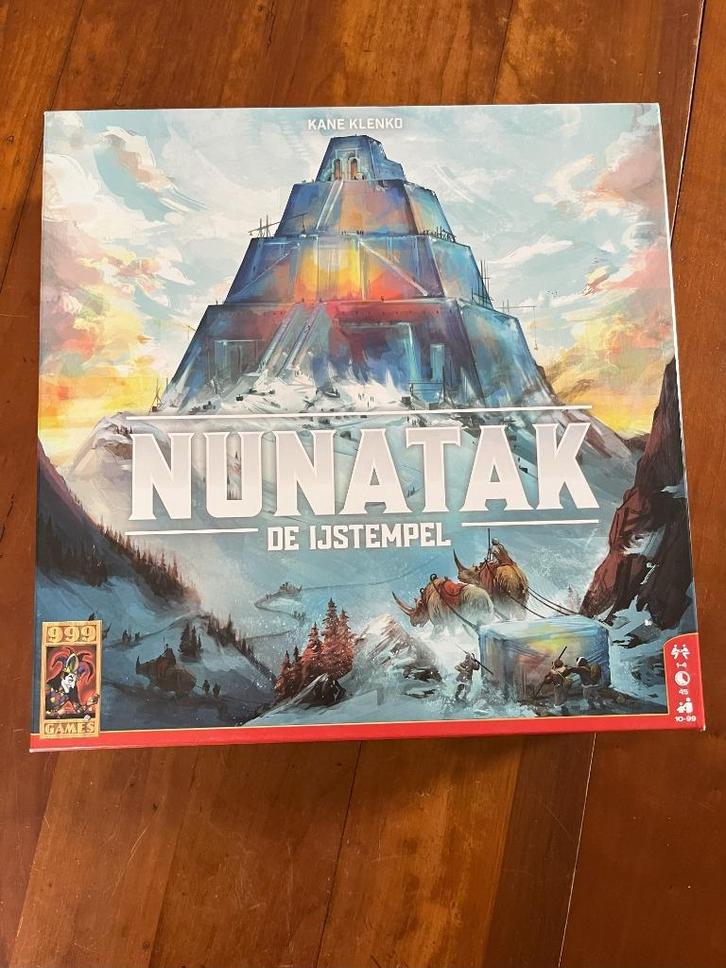 Nanutak, De Ijstempel - 999 Games, Hobby en Vrije tijd, Gezelschapsspellen | Bordspellen, Zo goed als nieuw, Ophalen of Verzenden