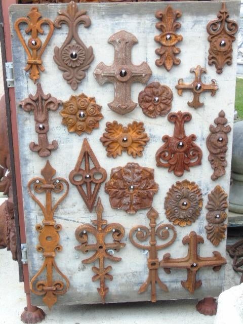 tirant ou ancrage en fonte , utile ou en décoration, Jardin & Terrasse, Décoration murale de jardin, Neuf, Enlèvement ou Envoi