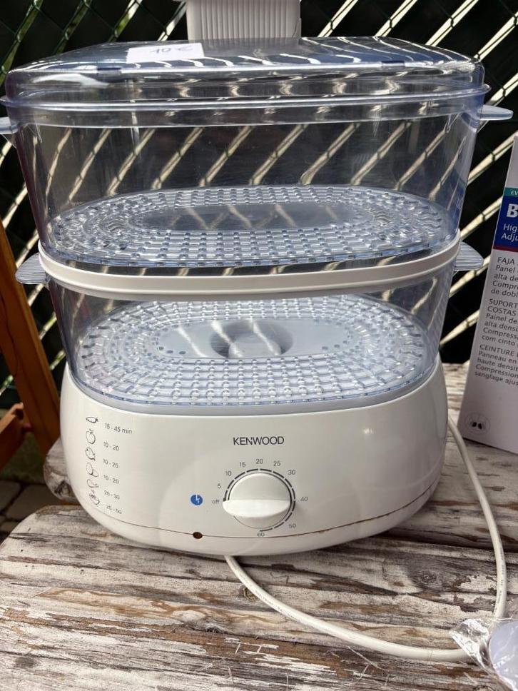 Stoomkoker, Electroménager, Vapeurs, Comme neuf, Nettoyeur à vapeur, Enlèvement ou Envoi