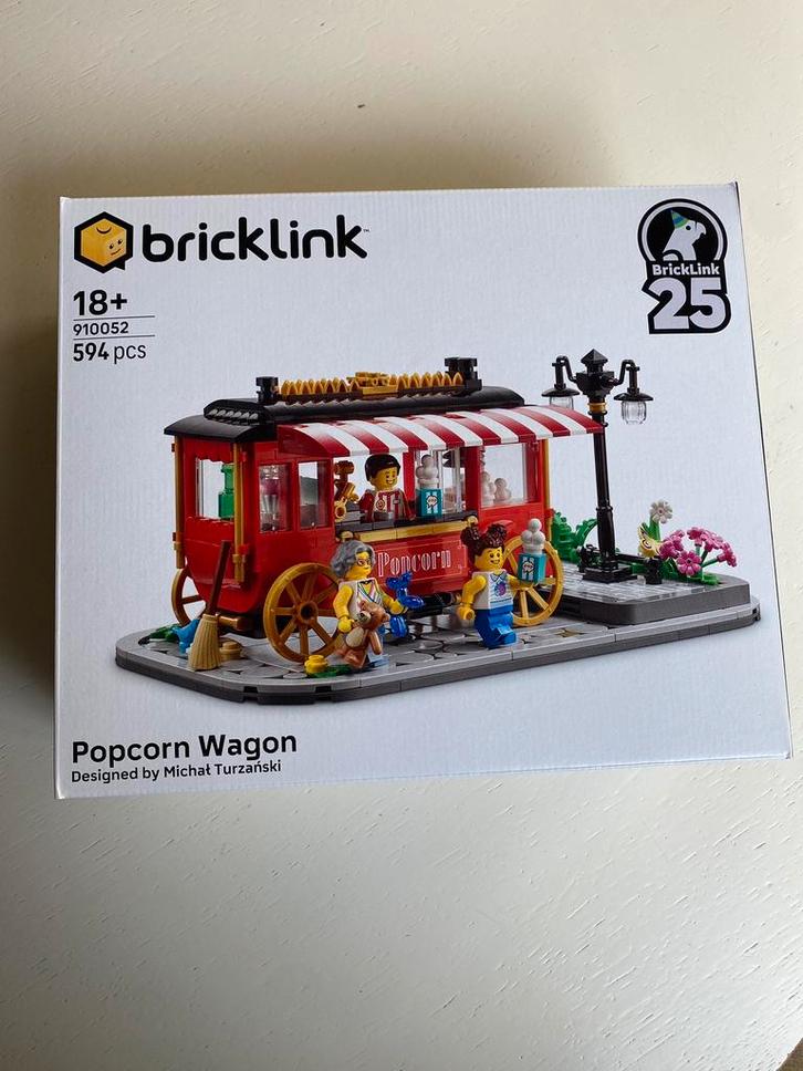 LEGO Popcorn Wagon 910052 (Bricklink série 5), Enfants & Bébés, Jouets | Duplo & Lego, Neuf, Lego, Ensemble complet, Enlèvement ou Envoi