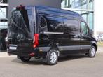 Mercedes-Benz Sprinter 319 CDI L2H2 SELECT DISTRONIC LED 2X, Auto's, Automaat, Euro 6, 4 cilinders, Zwart