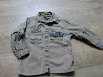 hemd met afritsbare mouwen van JEEP maat 104, Ophalen of Verzenden, Gebruikt, Jongen, Overhemd of Blouse