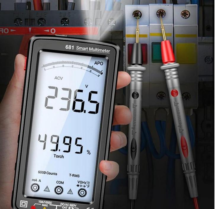 Smart Multimeter ANENG 681, Bricolage & Construction, Instruments de mesure, Utilisé, Multimètre, Enlèvement ou Envoi