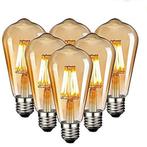 13 Gloeilampen Retro E27 - 13 stuks, Minder dan 30 watt, Gloeilamp, Nieuw, Retro