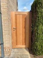 te koop afzelia afsluiting, Tuin en Terras, Tuinhekken en Hekwerk, Ophalen, Nieuw, Hout, Tuinhek