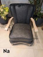 Authentieke Art Deco clubfauteuil (jaren 30–40) - Bieden, Antiek en Kunst, Ophalen
