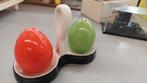 Zout en peper, keramiek, vintage zout- en peperstrooier, Ophalen, Gebruikt, Keramiek, Kom(men)