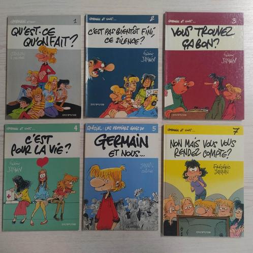 Germain et nous 1 à 5 + 7, Boeken, Stripverhalen, Gelezen, Meerdere stripboeken, Ophalen of Verzenden