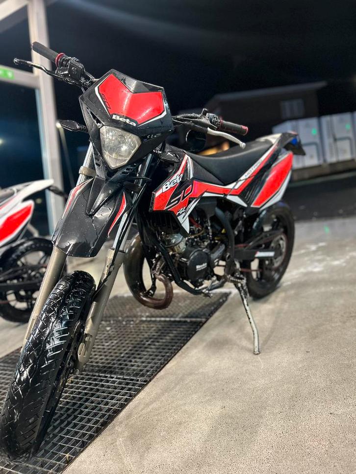 Beta rr50 motard, Fietsen en Brommers, Brommers | Derbi, Zo goed als nieuw, Klasse B (45 km/u), Ophalen