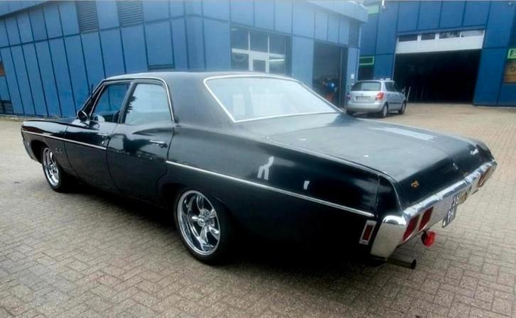 Achterraam chevrolet bel air 1968, Autos, Oldtimers & Ancêtres, Chevrolet, Coupé, 4 portes, Enlèvement