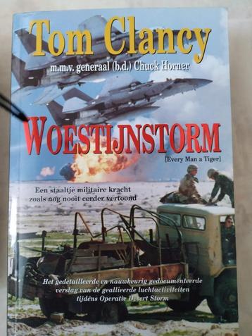 woestijnstorm "van tom clancy" nieuw leesboek  beschikbaar voor biedingen