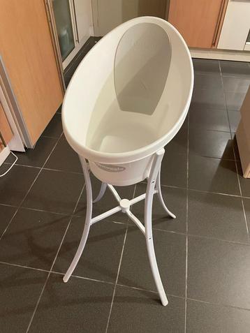 Schnuggle babybadje met staander beschikbaar voor biedingen