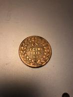Decime de Strasbourg 1815 Met gekroonde L