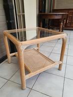 Rotan salontafel, Huis en Inrichting, Tafels | Salontafels, Ophalen