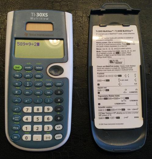 Texas Instruments TI-30XS Multiview, Diversen, Rekenmachines, Zo goed als nieuw, Ophalen of Verzenden