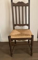 6 massieve eiken stoelen, Klassiek, Comme neuf, Brun, Enlèvement