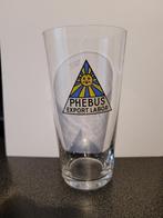 ancien verre à bière phebus export labor 33cl, Collections, Utilisé, Enlèvement ou Envoi, Verre ou Verres